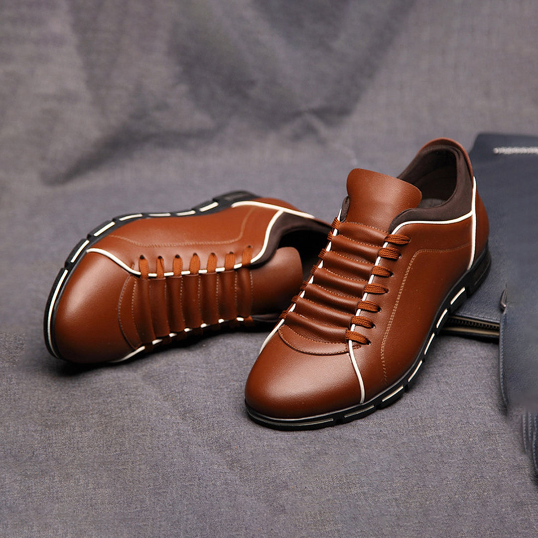 Elvio l Turnschuhe aus leder