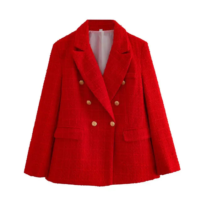 Fiorella l Modischer Damen-Tweed-Blazer