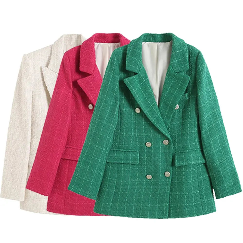 Fiorella l Modischer Damen-Tweed-Blazer