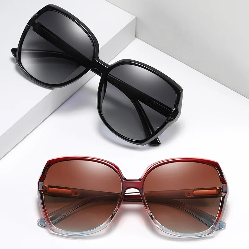 Übergroße Sonnenbrille für Damen mit Verlaufsgläsern l Ayelet