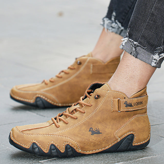 Bryson l Ultrabequeme Barfußschuhe aus echtem Leder