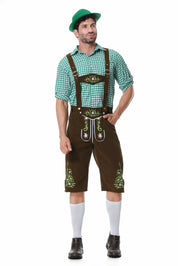 Bayerischer traditioneller grüner Oktoberfest-Anzug für Männer | Axely