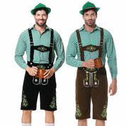 Bayerischer traditioneller grüner Oktoberfest-Anzug für Männer | Axely