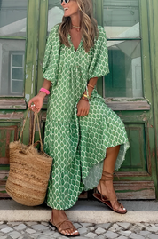 Daniella | Sommerliches Maxi-Flowy-Kleid
