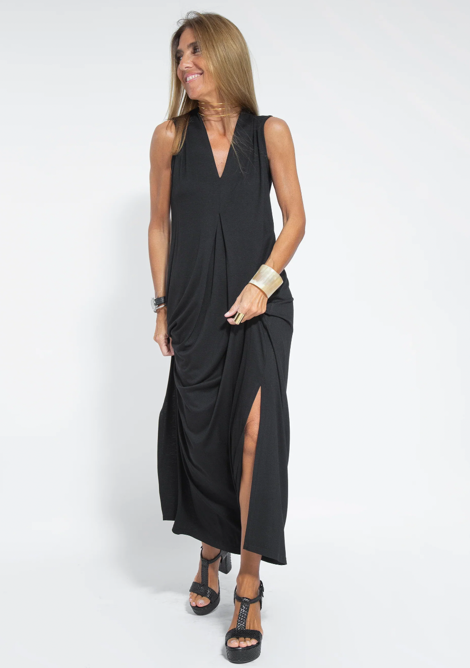 Ava l Schlankmachenden Kleid für den Sommer und Frühling