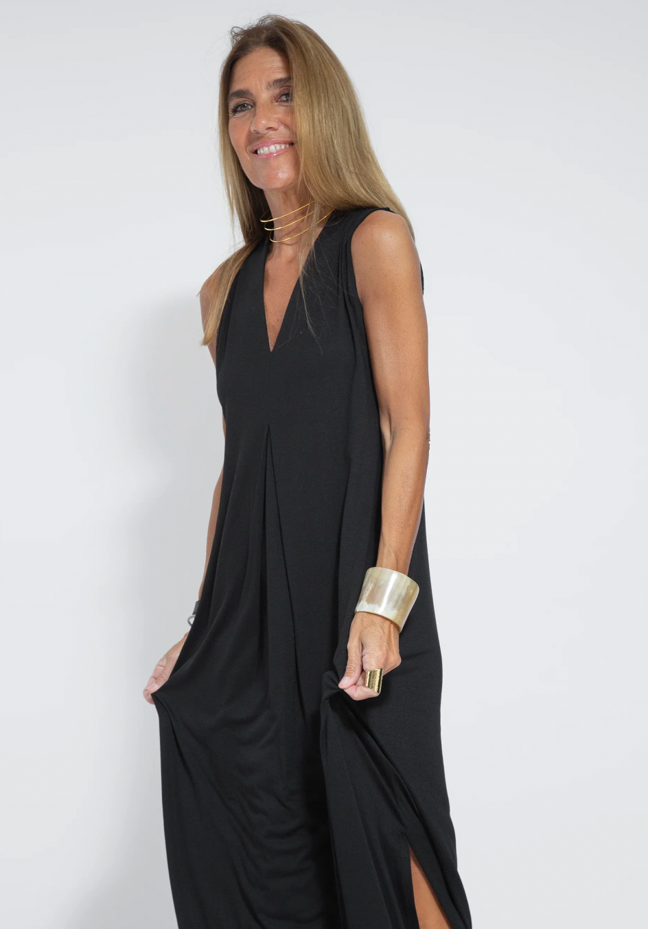 Ava l Schlankmachenden Kleid für den Sommer und Frühling