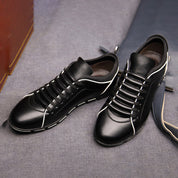 Elvio l Turnschuhe aus leder