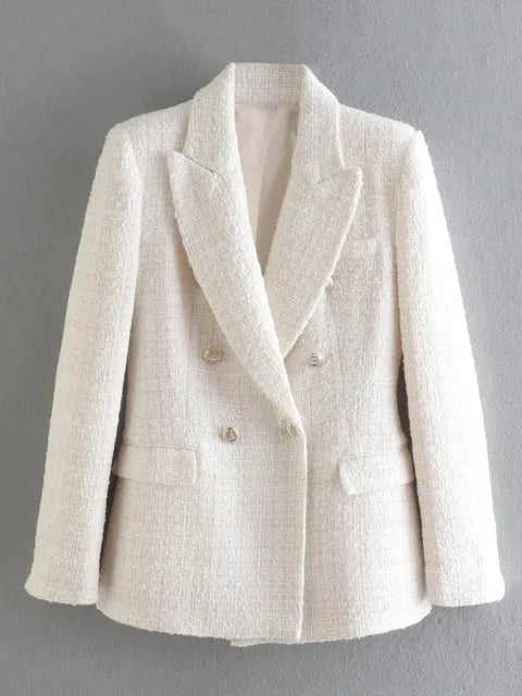Blair | Eleganter Tweed Blazer Mantel für Damen - Herbst und Wintermode