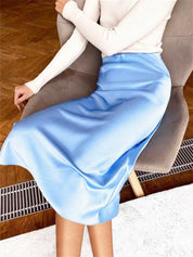 Frances | Eleganter Satinrock