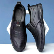 Lysander l Bequeme Herren-Lederschuhe zum Hineinschlüpfen