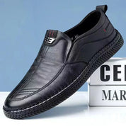 Lysander l Bequeme Herren-Lederschuhe zum Hineinschlüpfen