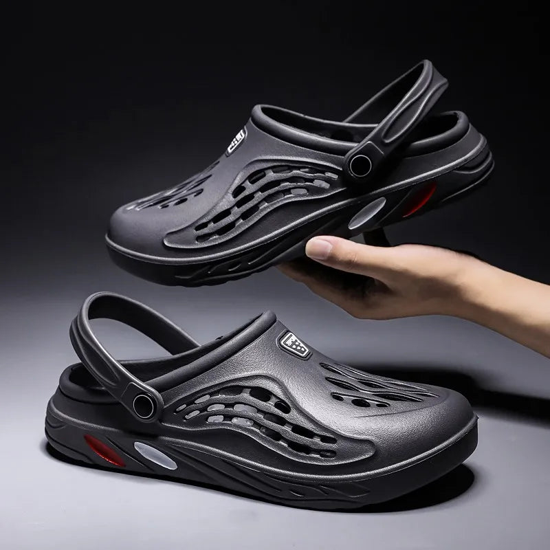 Aurelius l Bequeme Rutschfeste und Leichte Wasserdichte Sandalen