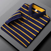 Contis l Lässiges gestreiftes Poloshirt für Herren