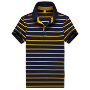 Contis l Lässiges gestreiftes Poloshirt für Herren