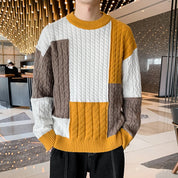 Raphael l Locker sitzender warmer Strickpullover für Herren