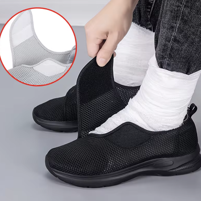Extra Breite Diabetiker-Schuhe für Frauen | Orthopädischer Unterstützung | Fitwell