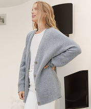 Kaschmir Cocoon Strickjacke | Laia