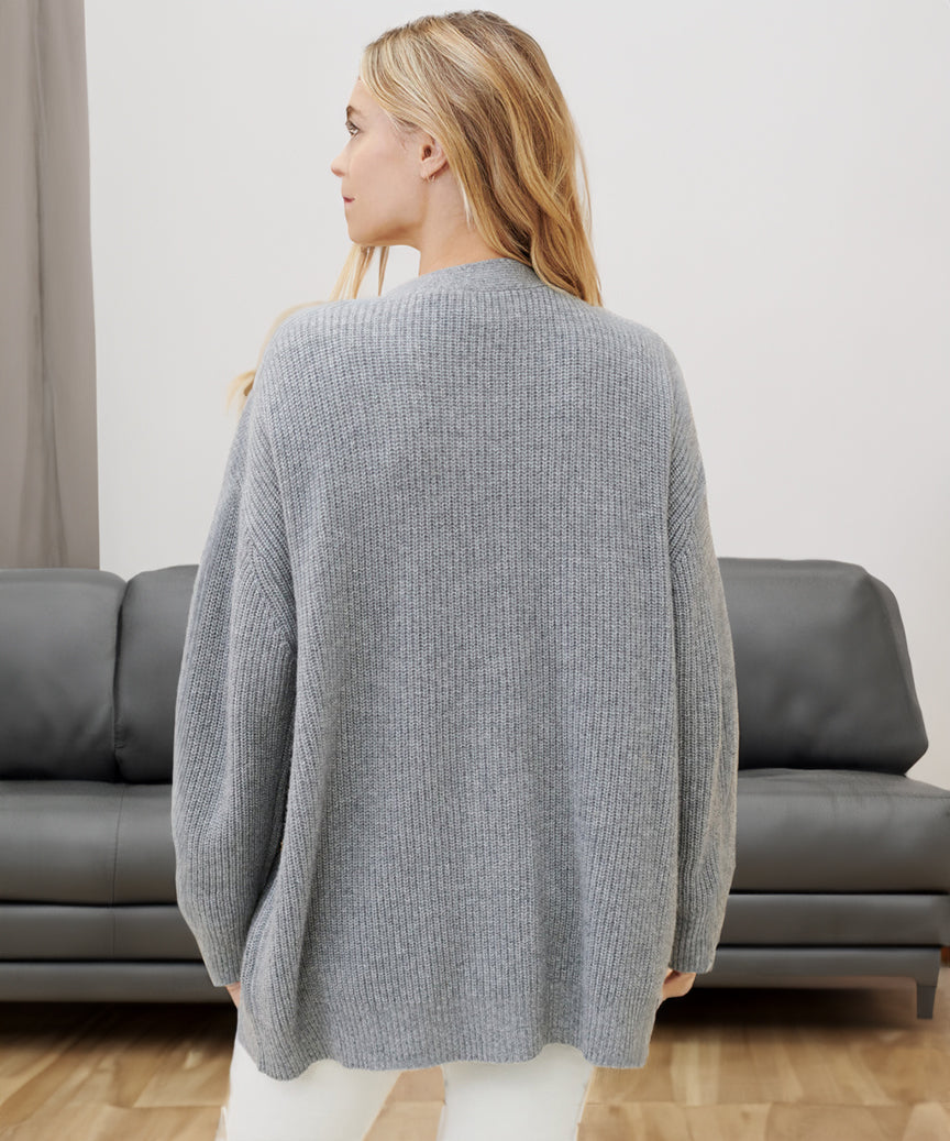 Kaschmir Cocoon Strickjacke | Laia