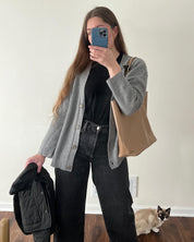 Kaschmir Cocoon Strickjacke | Laia
