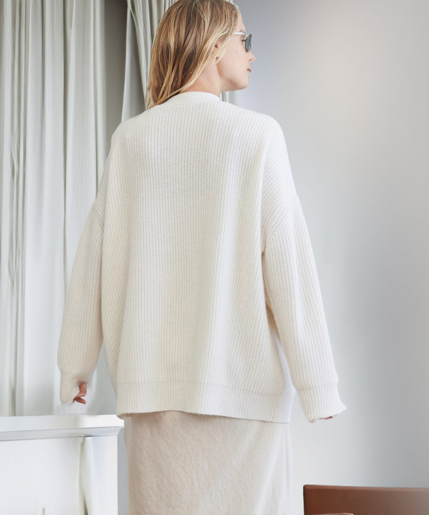 Kaschmir Cocoon Strickjacke | Laia