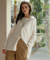 Kaschmir Cocoon Strickjacke | Laia