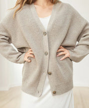 Kaschmir Cocoon Strickjacke | Laia
