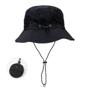 Safari Islander l Faltbarer Fischer-Outdoor-Frühlings-Eimerhut für Männer und Frauen