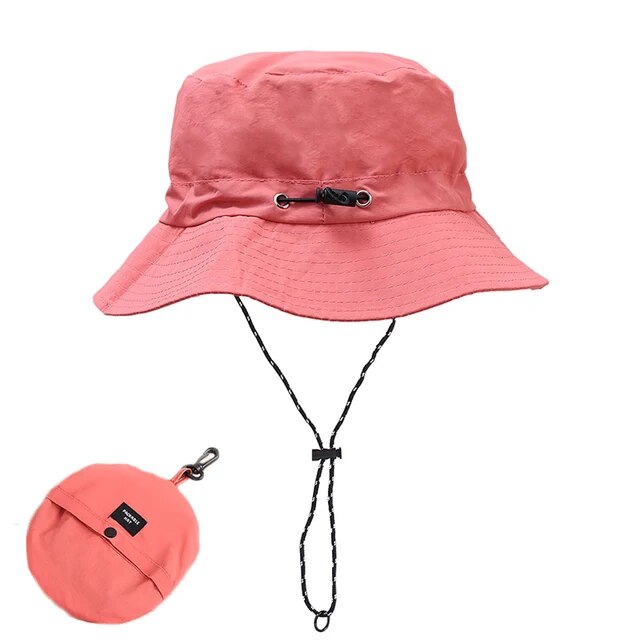 Safari Islander l Faltbarer Fischer-Outdoor-Frühlings-Eimerhut für Männer und Frauen