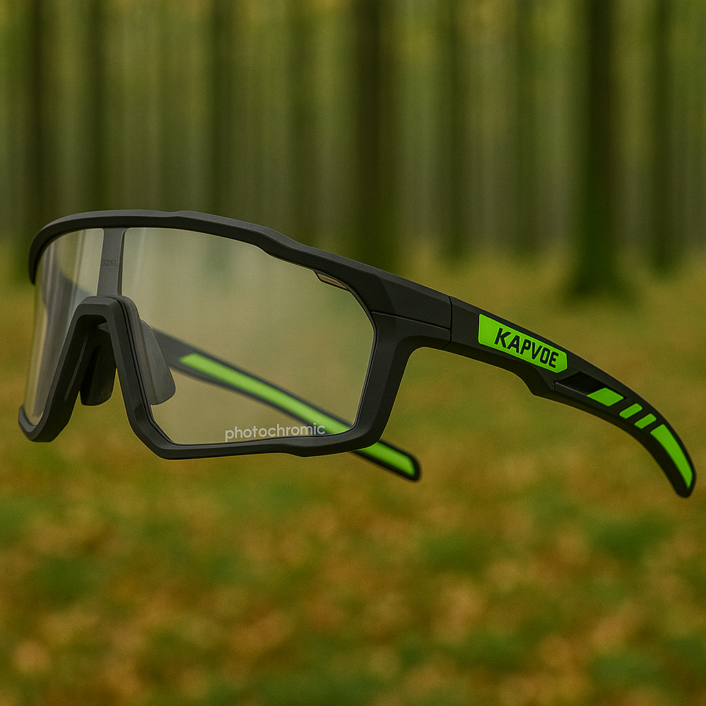 Photochrome Unisex-Radsportbrille für den Außenbereich | VisionShaderX