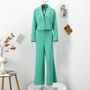 Dakota | Premium-Terno-Anzug für Damen [Blazer + weite Hose]