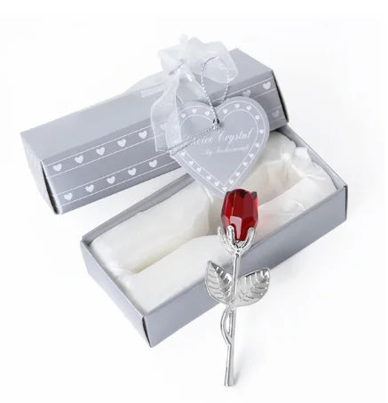Enchanted Rose l Rose Kristall Geschenk-Box - Muttertagsgeschenk