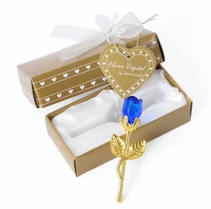 Enchanted Rose l Rose Kristall Geschenk-Box - Muttertagsgeschenk