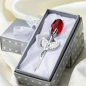 Enchanted Rose l Rose Kristall Geschenk-Box - Muttertagsgeschenk