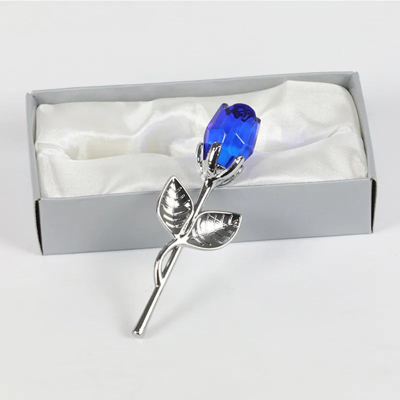 Enchanted Rose l Rose Kristall Geschenk-Box - Muttertagsgeschenk