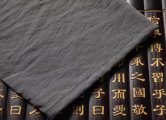 Orientalisches Leinenset mit langen Ärmeln und Loose Pants l Ronin