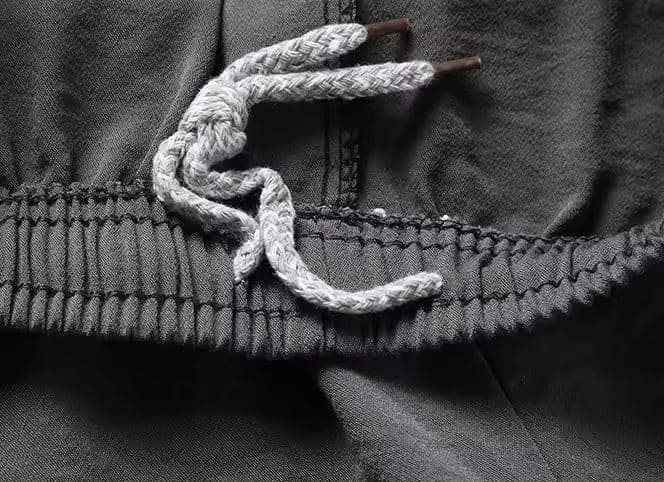 Orientalisches Leinenset mit langen Ärmeln und Loose Pants l Ronin