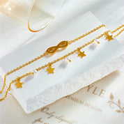 ChicDazzle l Charm-Fußkettchen für Damen