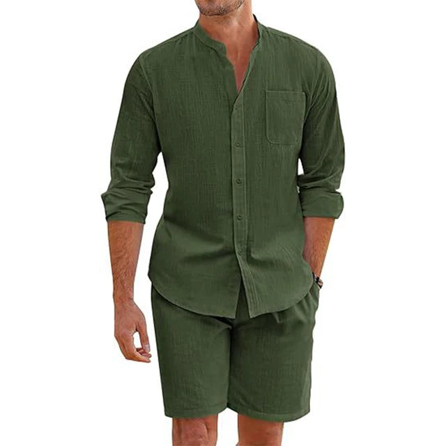 Daily-Casual-Breathable-Cotton-Linen-Outfits-Mens-Vintage-Stand-Collar-Button-up-Shirts-And-Shorts-Sets.jpg_640x640_59e69d74-6142-421a-9781-9eaad68bc94e.webp