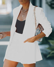 Venice | Stilvolles Set bestehend aus edlem Blazer und lässigen Shorts