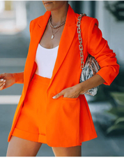 Venice | Stilvolles Set bestehend aus edlem Blazer und lässigen Shorts