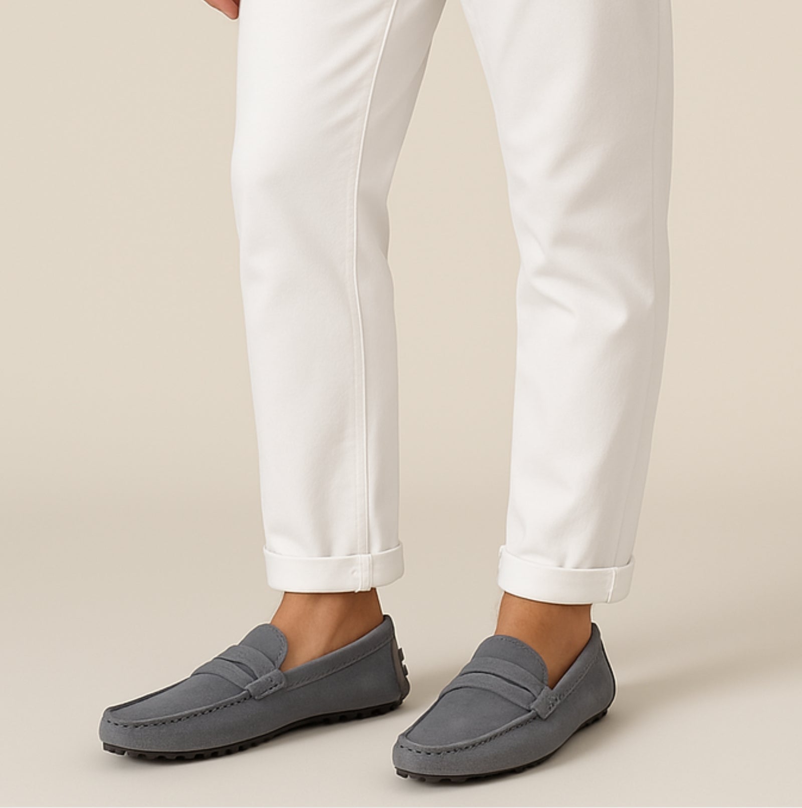 Hugo - Loafers aus Wildleder im Italienischen Stil