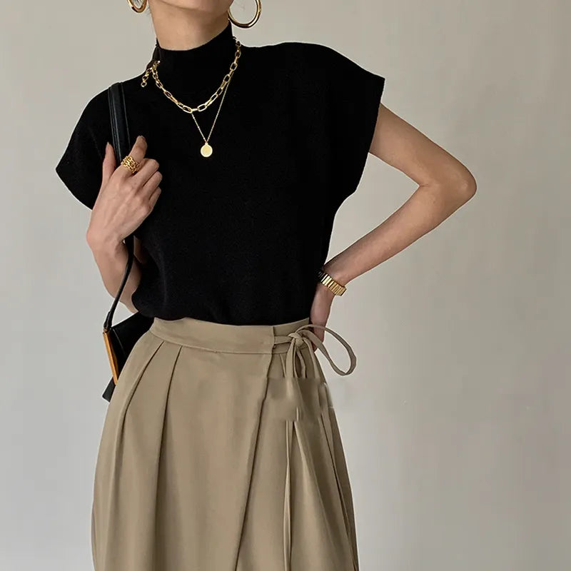 Scarletta l Modisches Strick-Top