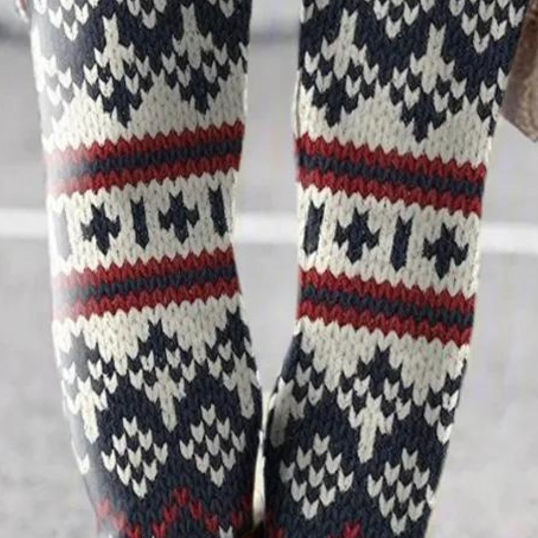 Isländische Vintage-Leggings für den Winter | Markee