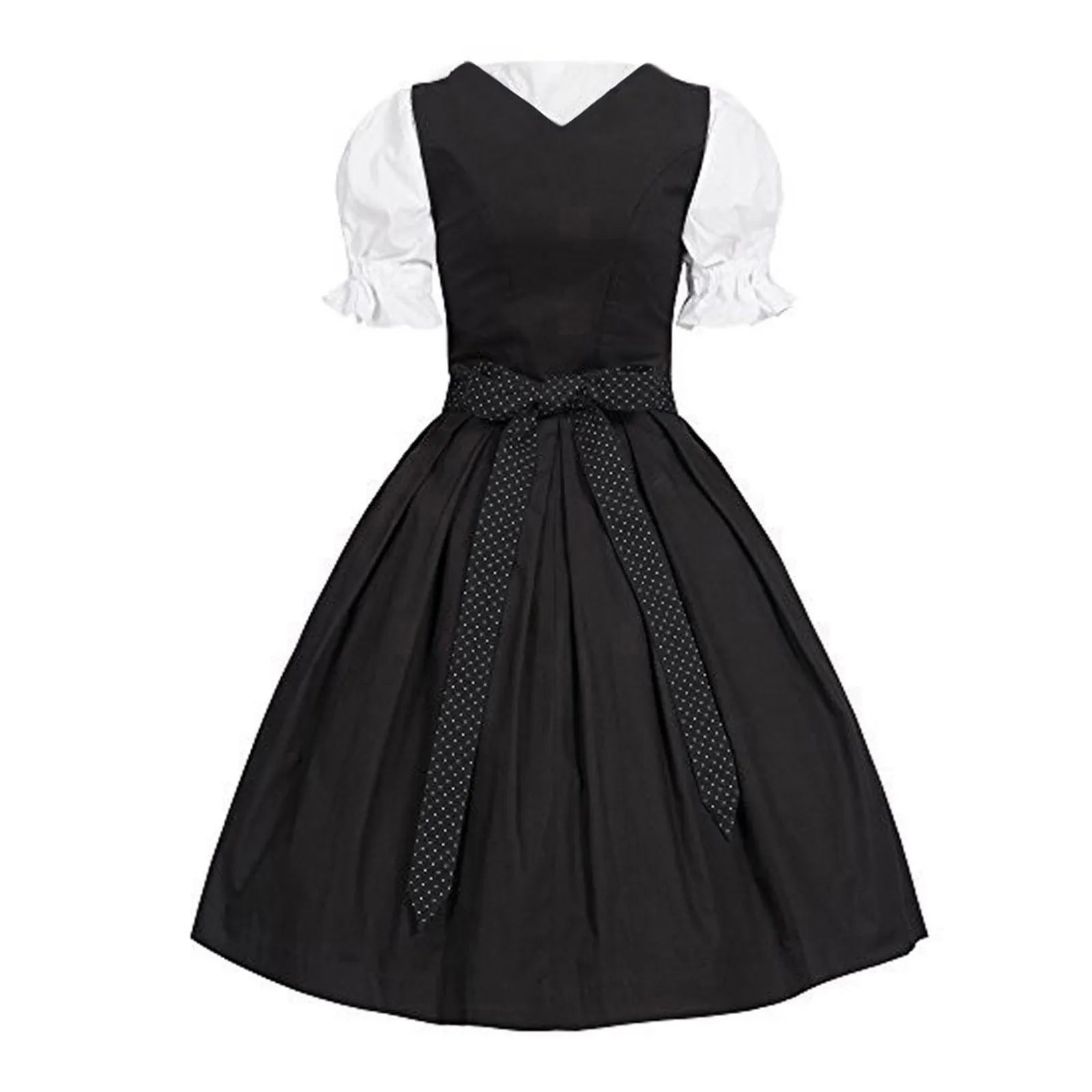 Fabiola | Dirndl Bayerisches Oktoberfest Trachtenkleid mit Schürze