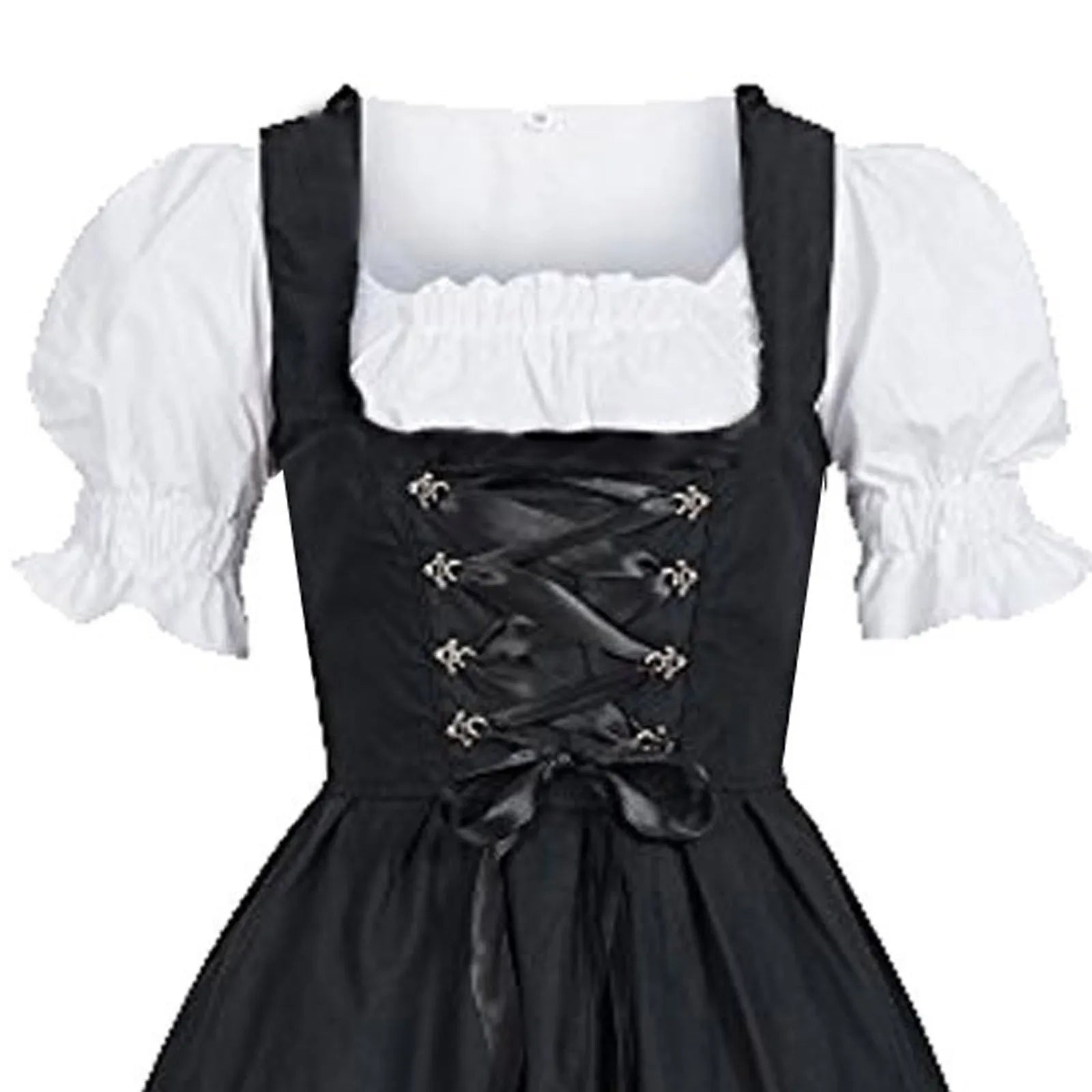 Fabiola | Dirndl Bayerisches Oktoberfest Trachtenkleid mit Schürze