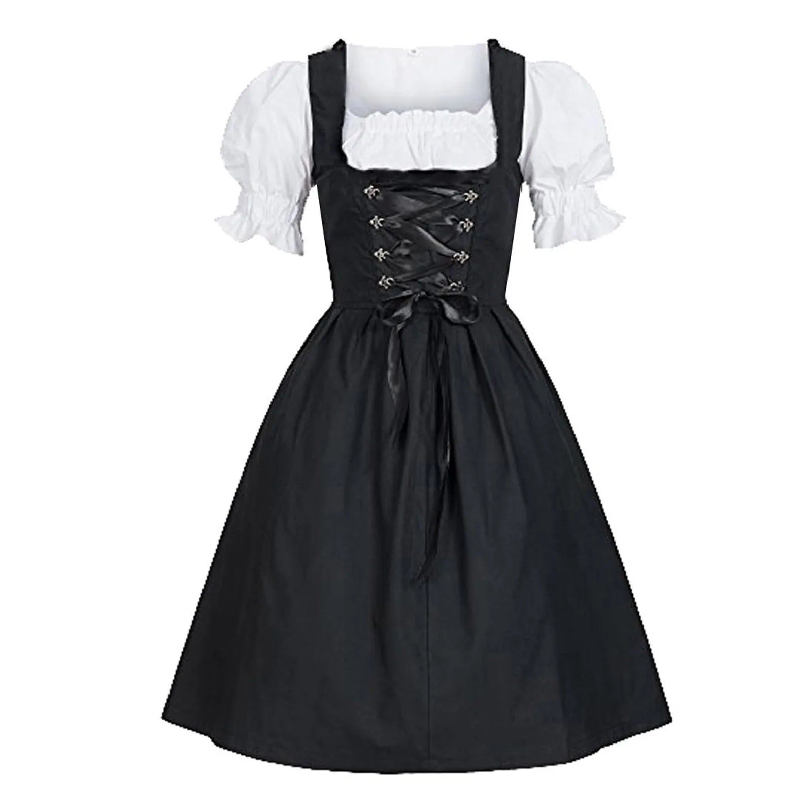Fabiola | Dirndl Bayerisches Oktoberfest Trachtenkleid mit Schürze