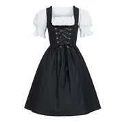 Fabiola | Dirndl Bayerisches Oktoberfest Trachtenkleid mit Schürze