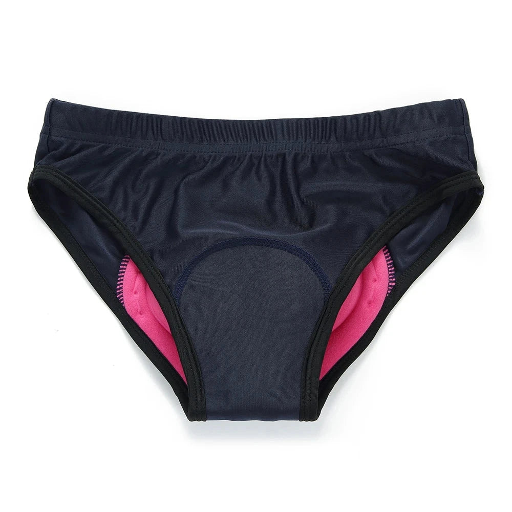 Damen Radunterwäsche | 3D gepolsterte, stoßabsorbierende MTB Radhose | Hanaz