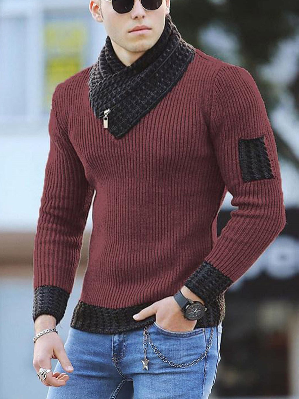 Dicker Pullover für Männer - Egbert