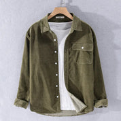 Philip | Langarm-Overshirt aus weichem Denim